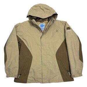 BURTON Snowboard Waterproof Winter Ski Snow Tan Jacket Coat Womens XL